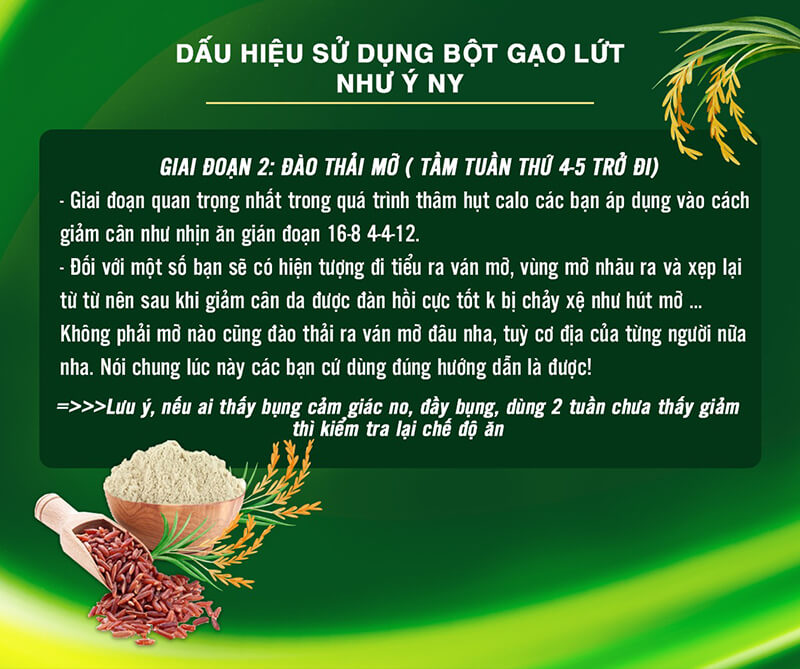 dau hieu hieu qua sau khi su dung
