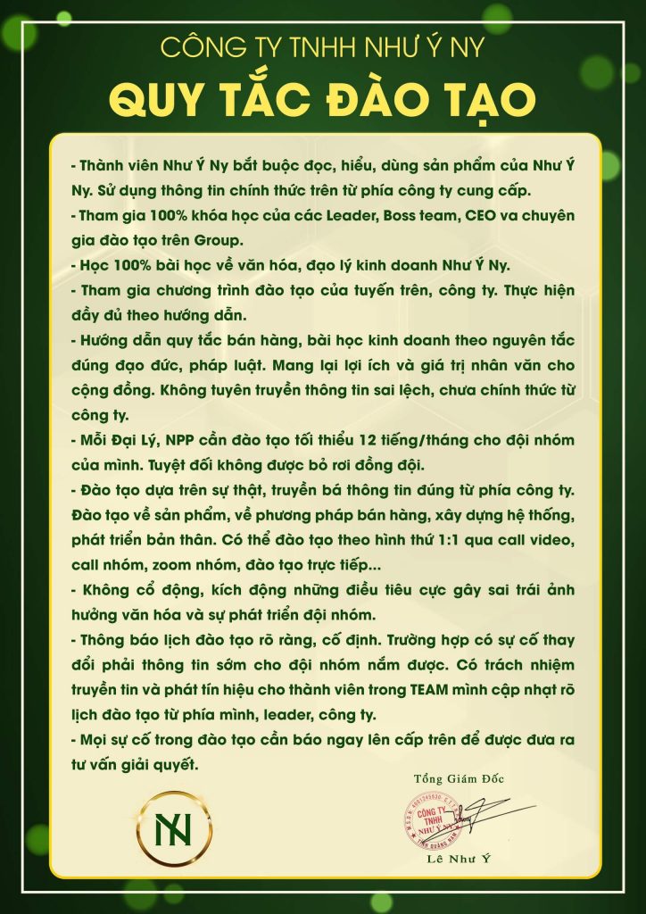 quy tac va chinh sach NhuYNy