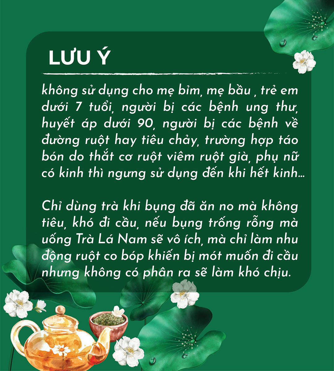 huong dan su dung Tra La Nam