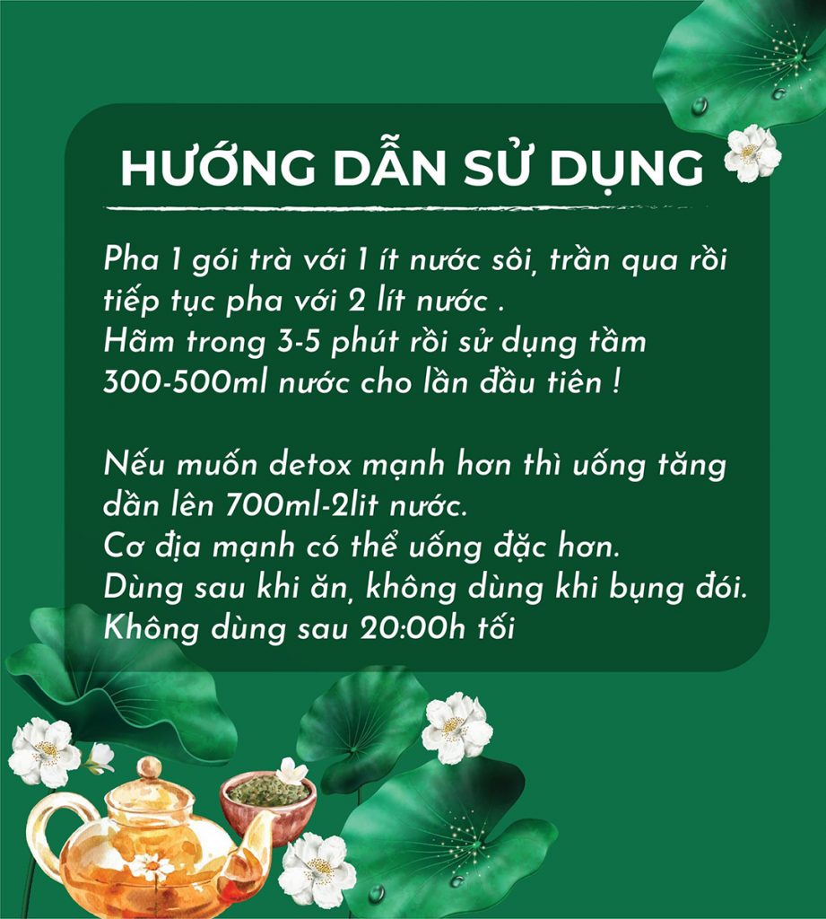 huong dan su dung Tra La Nam
